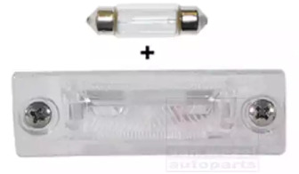 VAN WEZEL 5857920 -  Фонарь освещения номерного знака